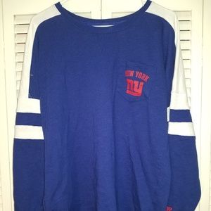Pink Victoria's Secret NY Giants Light Sweatshirt